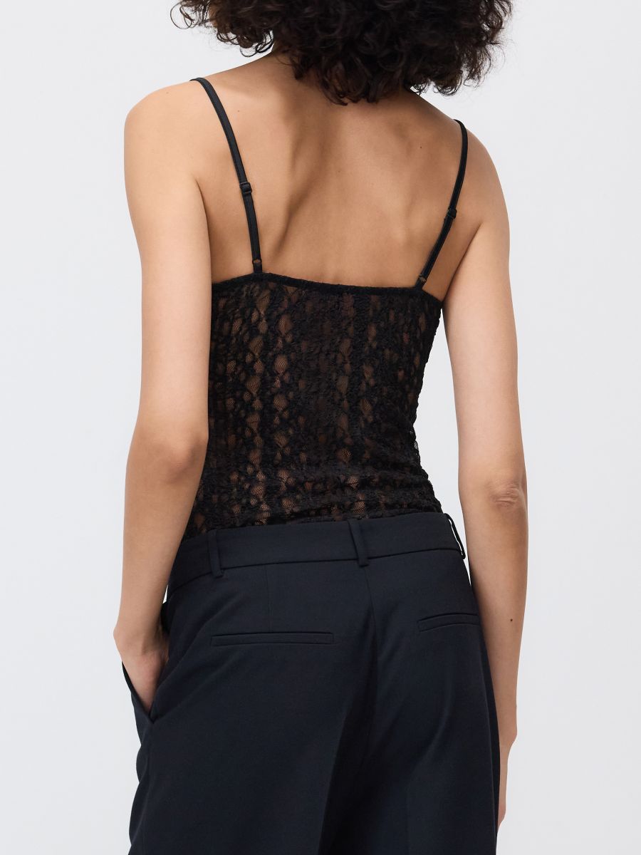 LADIES` BLOUSE BODY - black - RESERVED - 5