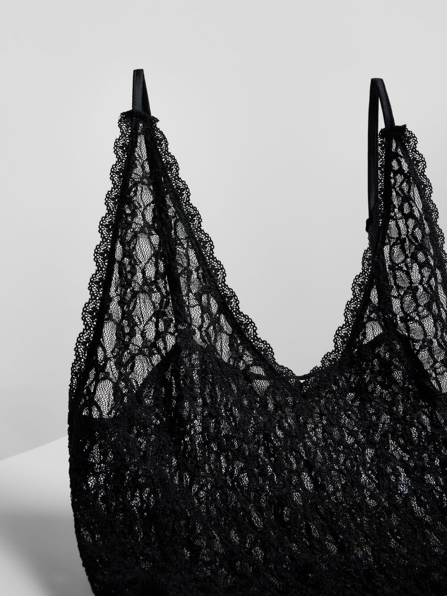 LADIES` BLOUSE BODY - black - RESERVED - 7