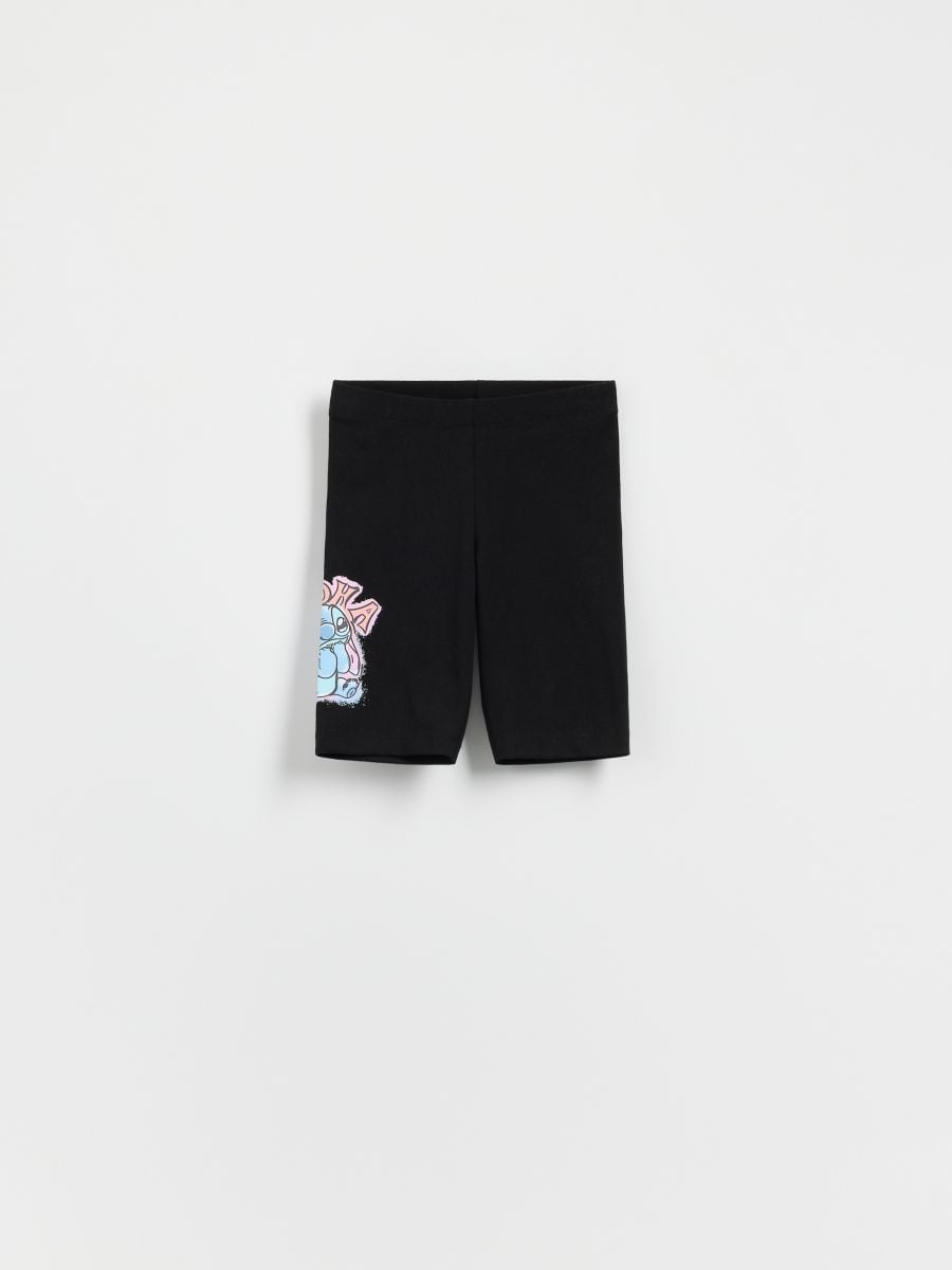 Biciklističke hlačice Lilo i Stitch - crno - RESERVED