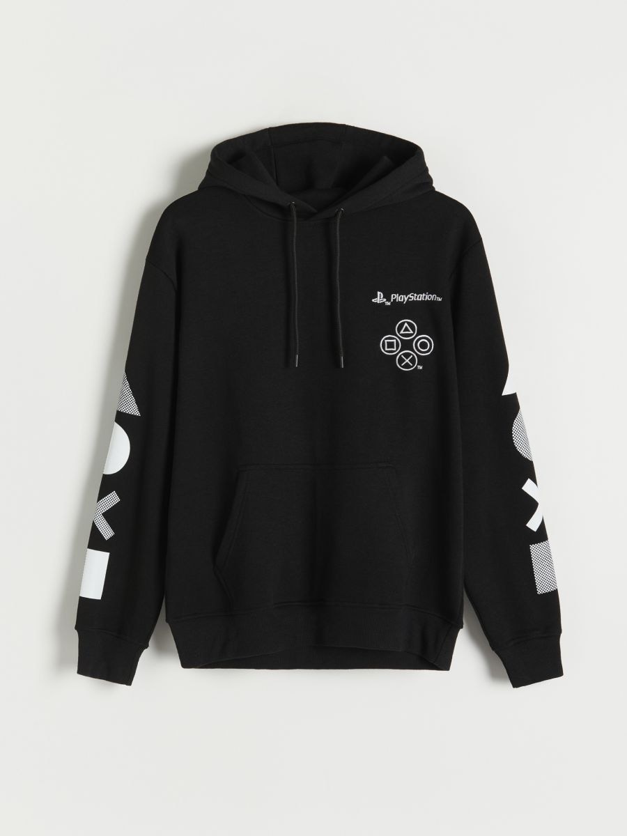 Playstation hoodie black sale
