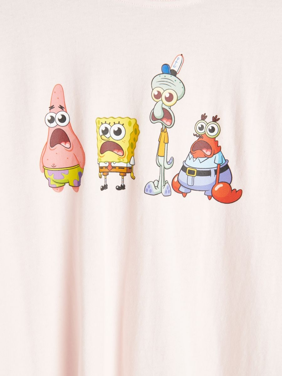 Μπλούζα SpongeBob - ΡΟΖ ΠΑΣΤΕΛ - RESERVED - 7