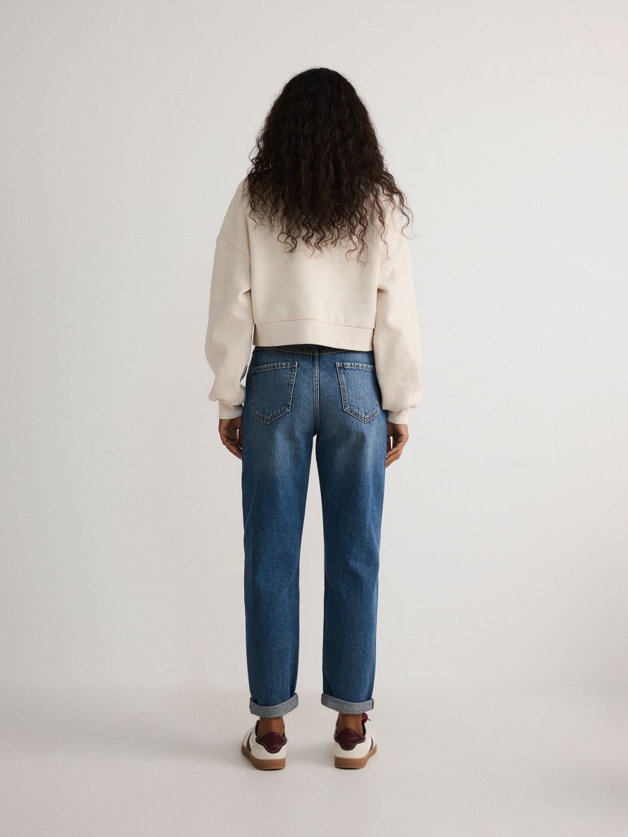 Jeans boyfriend strappati online top