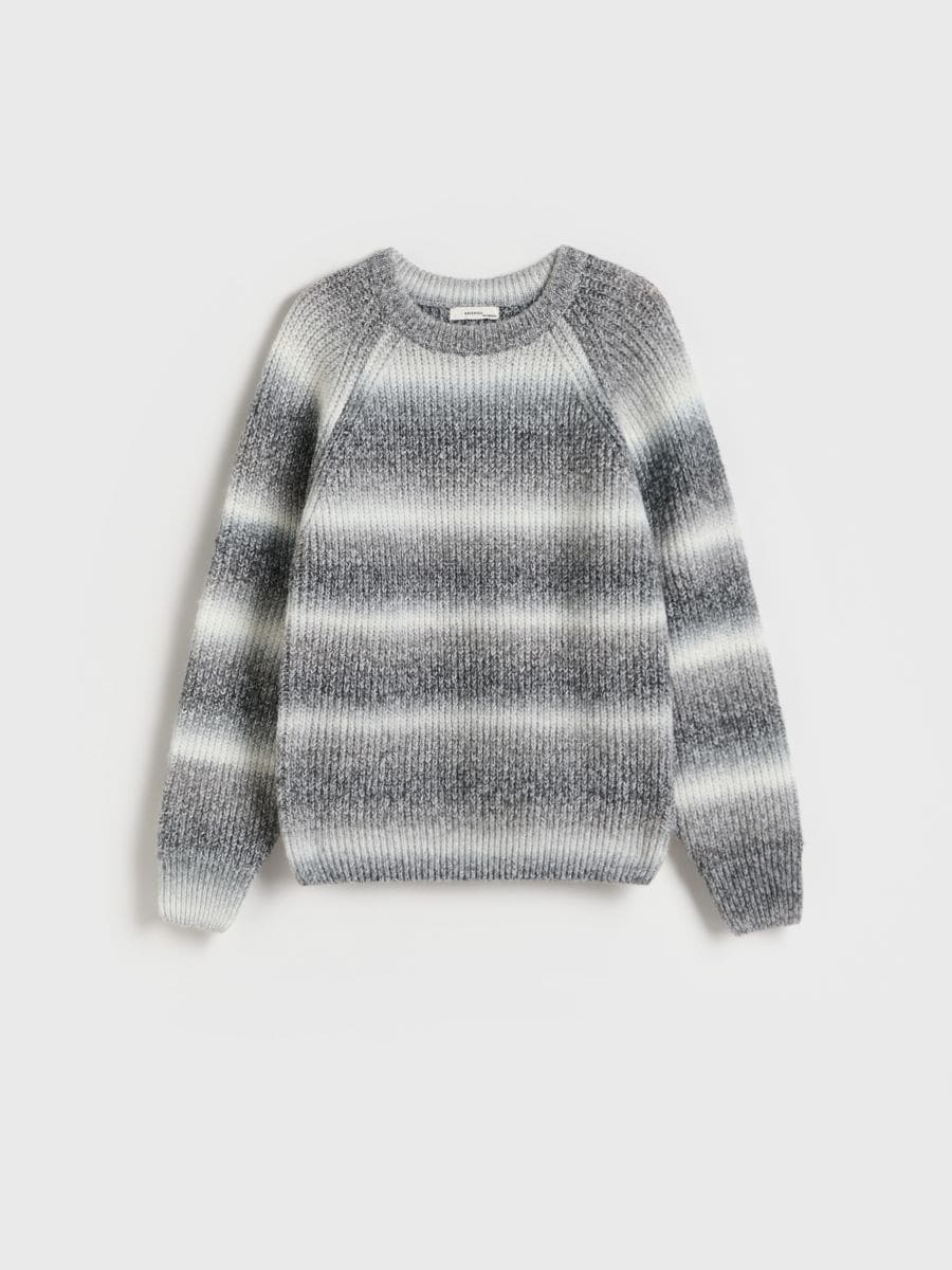 Stripe structural jumper - light grey - RESERVED - 3