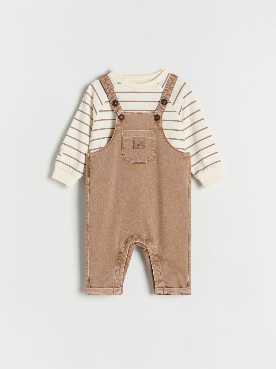 Ensemble en coton majoritaire - crème - RESERVED - 2