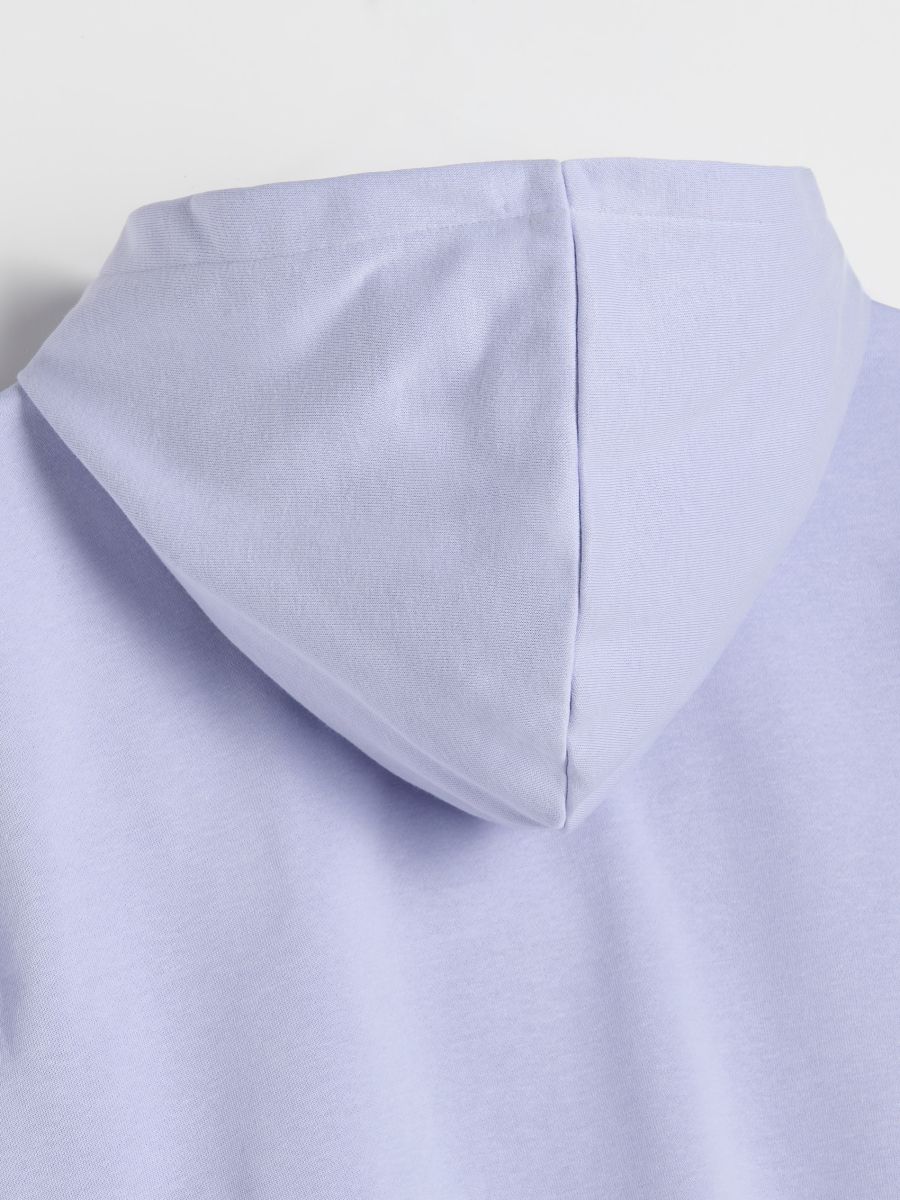 Hoodie - lavender - RESERVED - 7