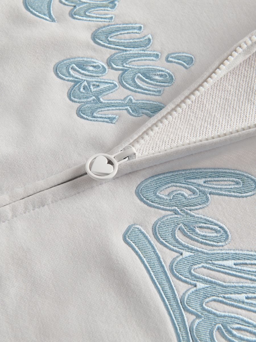 Hoodie - light grey - RESERVED - 4
