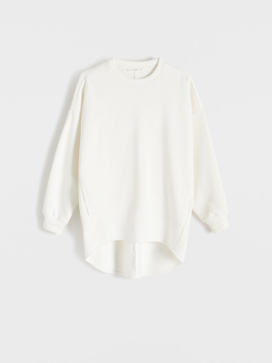 Φούτερ oversize - ΚΡΕΜ - RESERVED - 5