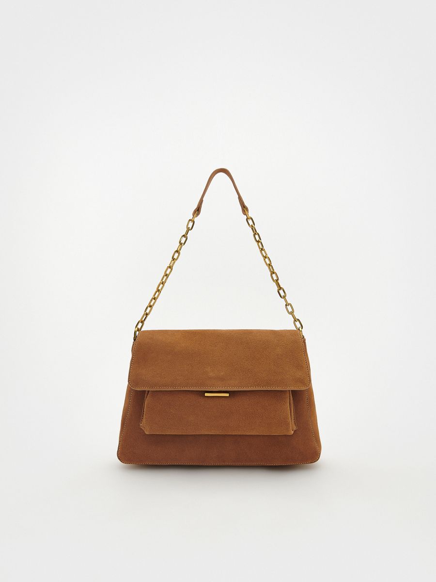 Mustard on sale shoulder bag