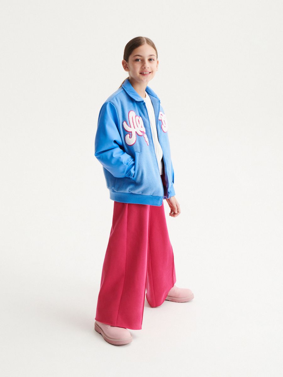 Bomber jakna s aplikacijom - plava - RESERVED - 6