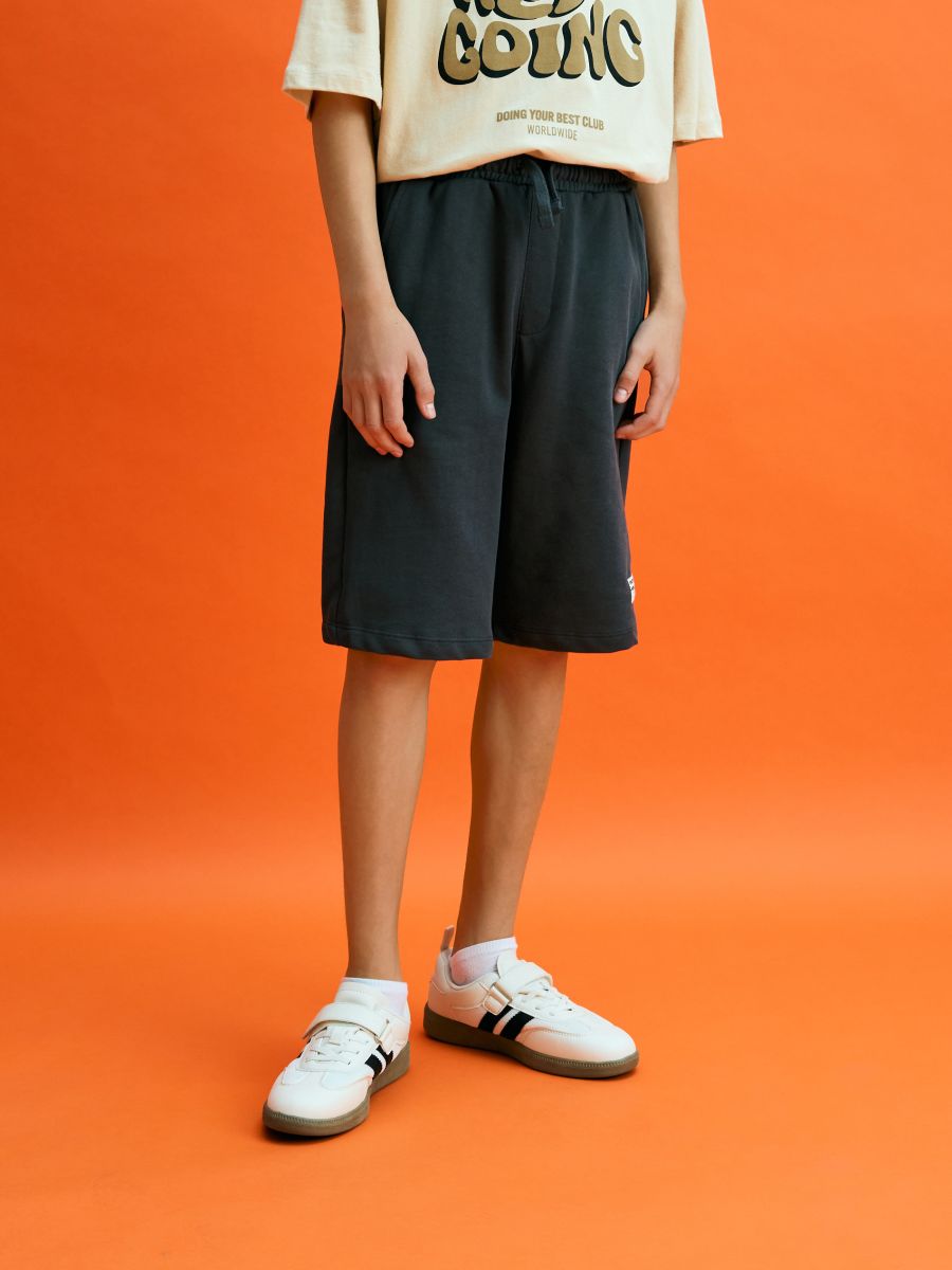 2er-Pack Baumwollshorts - helles Olivgrün - RESERVED - 3