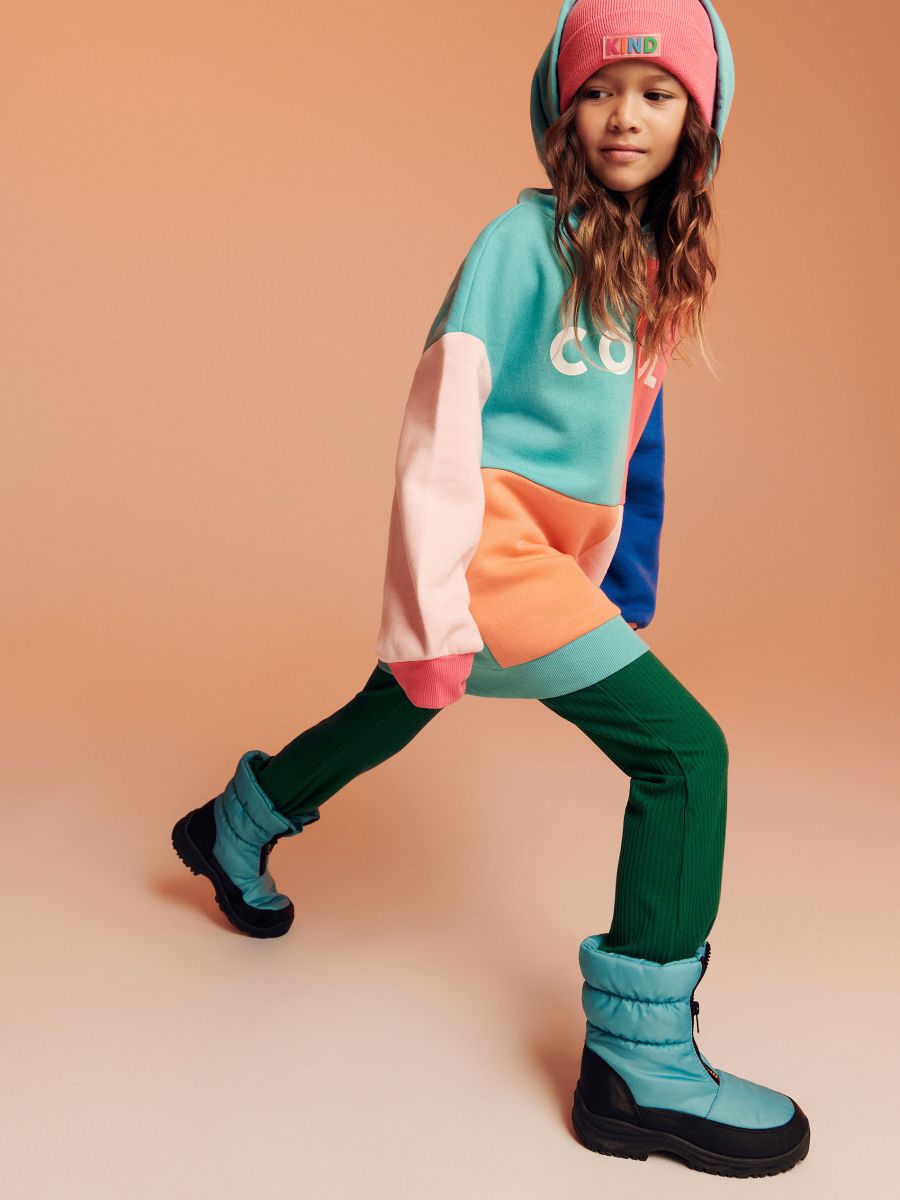 Insulated snow boots - turquoise - RESERVED - 6