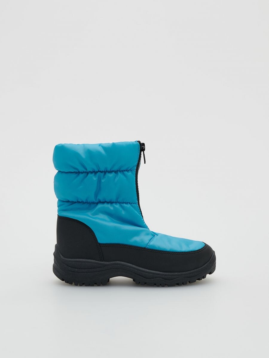 Insulated snow boots - turquoise - RESERVED - 3