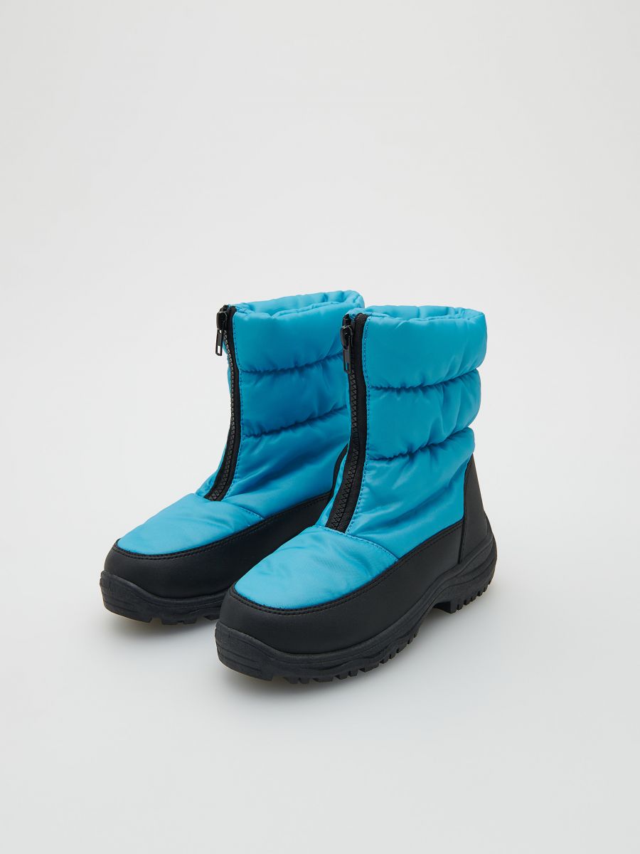 Insulated snow boots - turquoise - RESERVED - 2