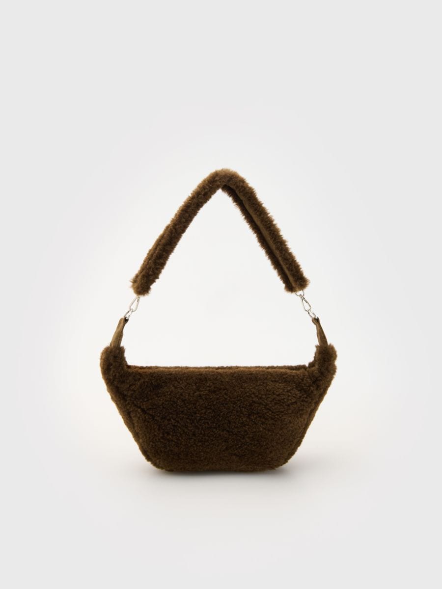 Faux fur bag