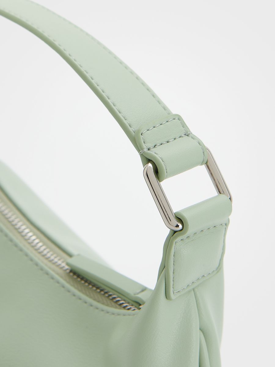 Baguette bag - pale green - RESERVED - 5