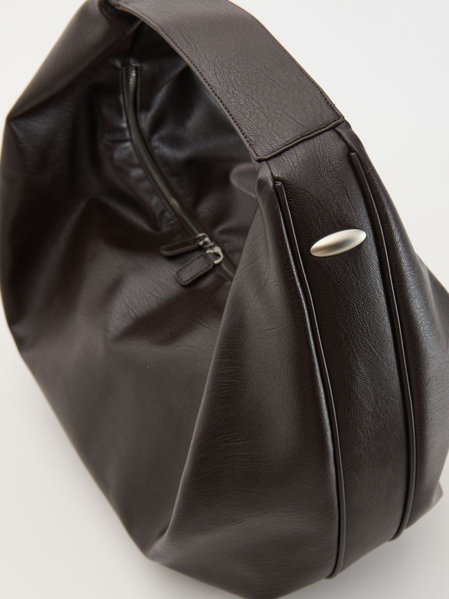 Hobo bag - mahogany - RESERVED - 5