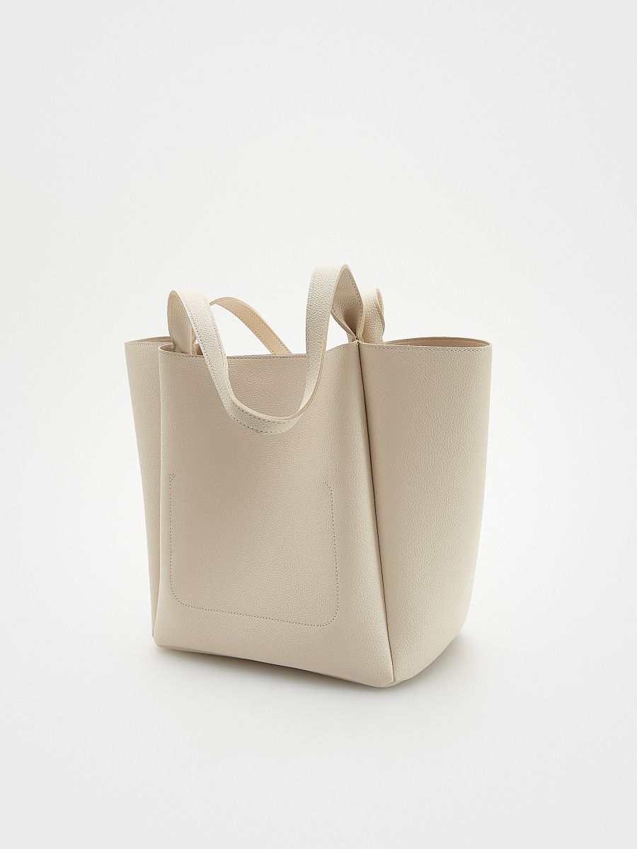 Shopper bag - cream - RESERVED - 4