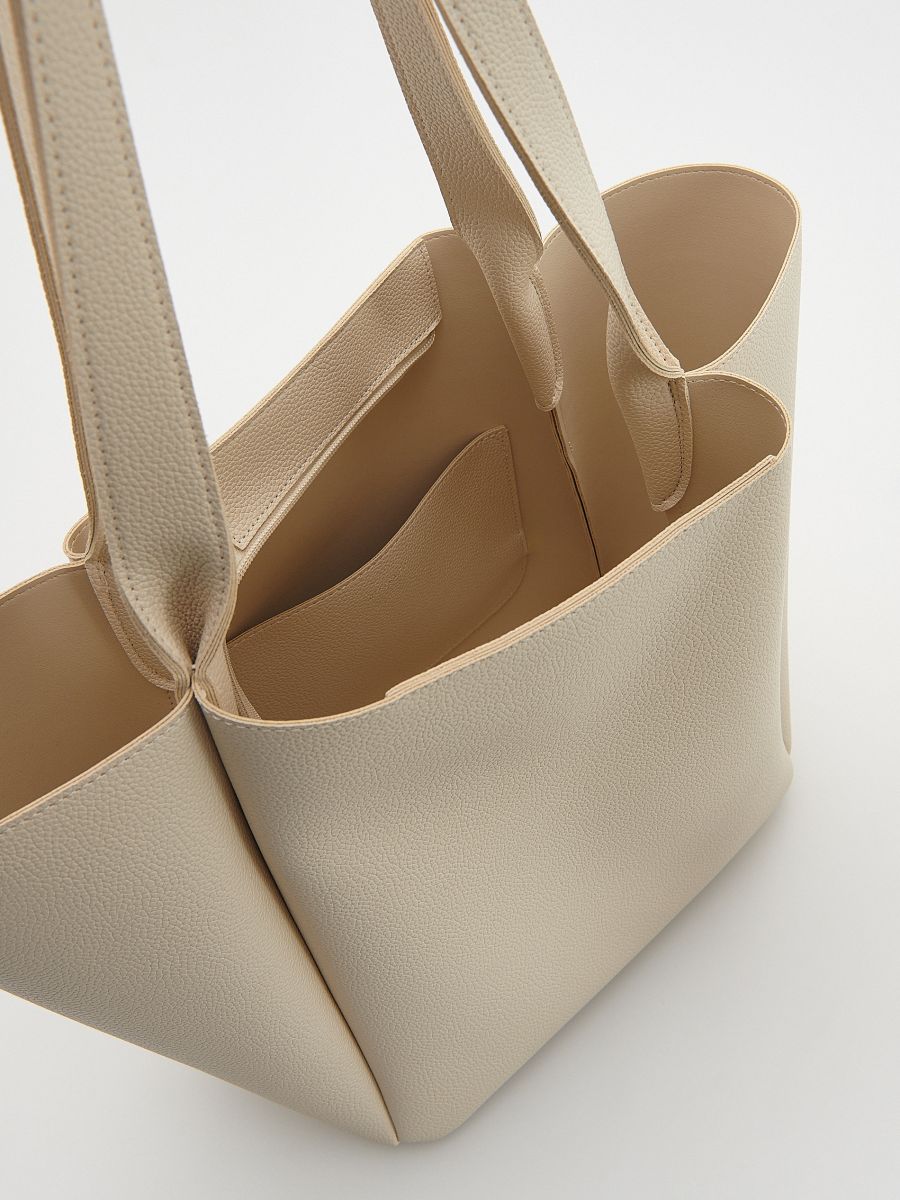 Shopper bag - cream - RESERVED - 6