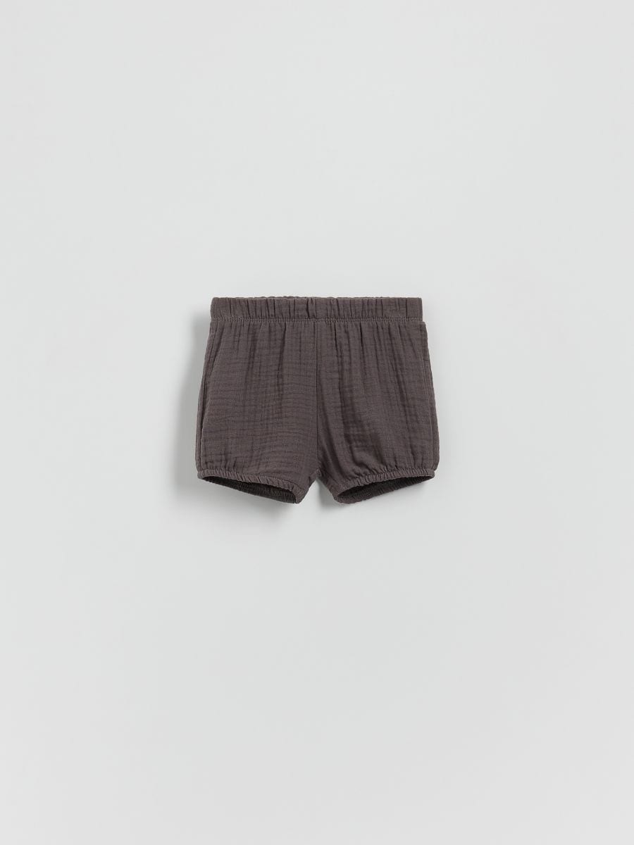 Musselinshorts 2er-Pack - schwarz - RESERVED - 2