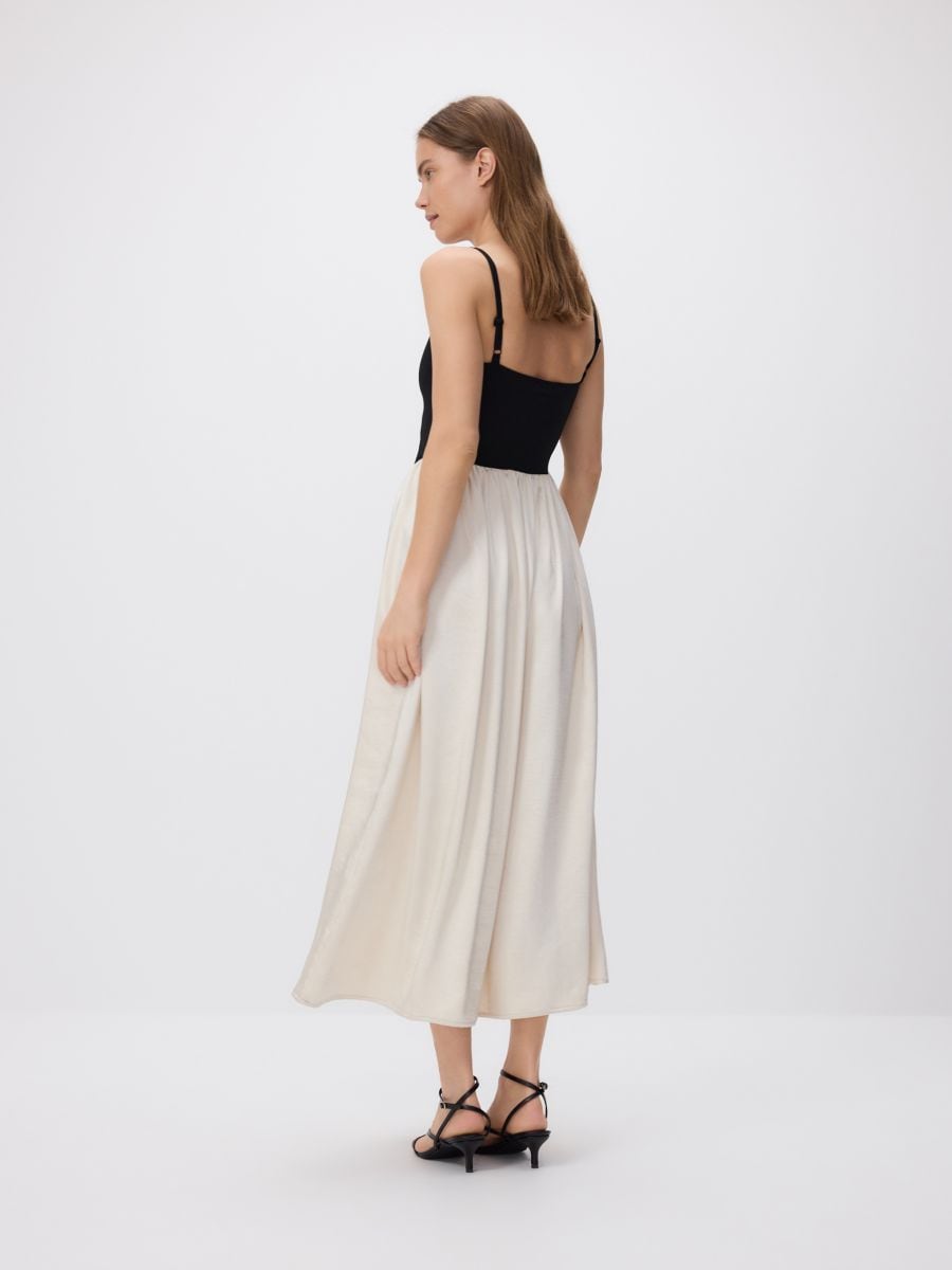Stripe skirt - beige - RESERVED - 3