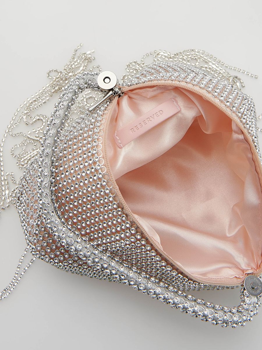 Rhinestone mini bag hot sale