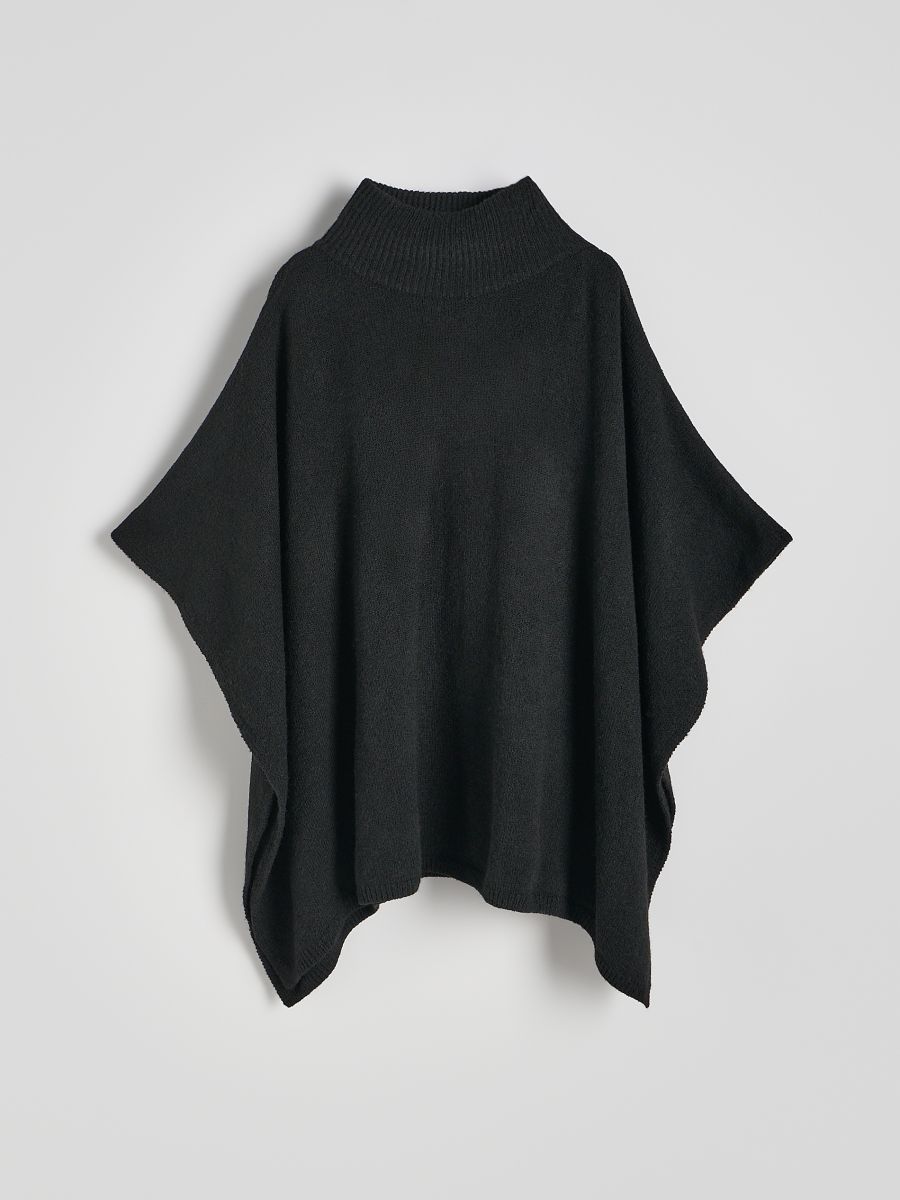 LADIES` PONCHO - black - RESERVED - 3