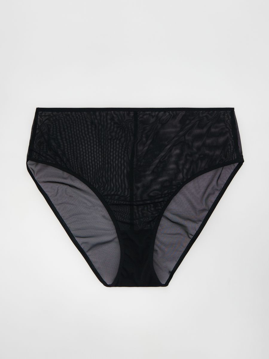 Semi-transparent panties COLOUR black - RESERVED - 4492N-99X