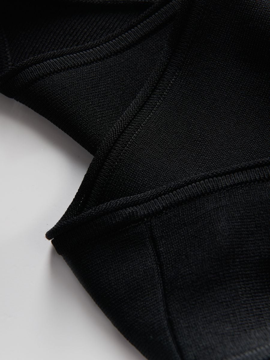 Halter top - black - RESERVED - 5