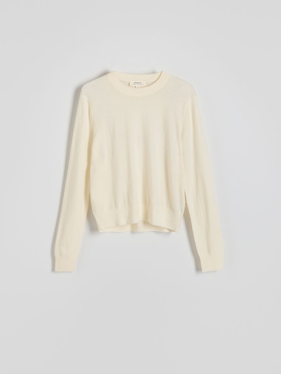 Merino wool jumper - cream - RESERVED - 5