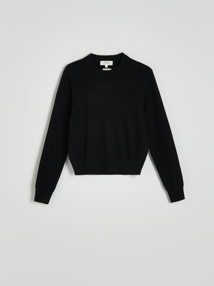 Merino wool jumper - black - RESERVED - 6