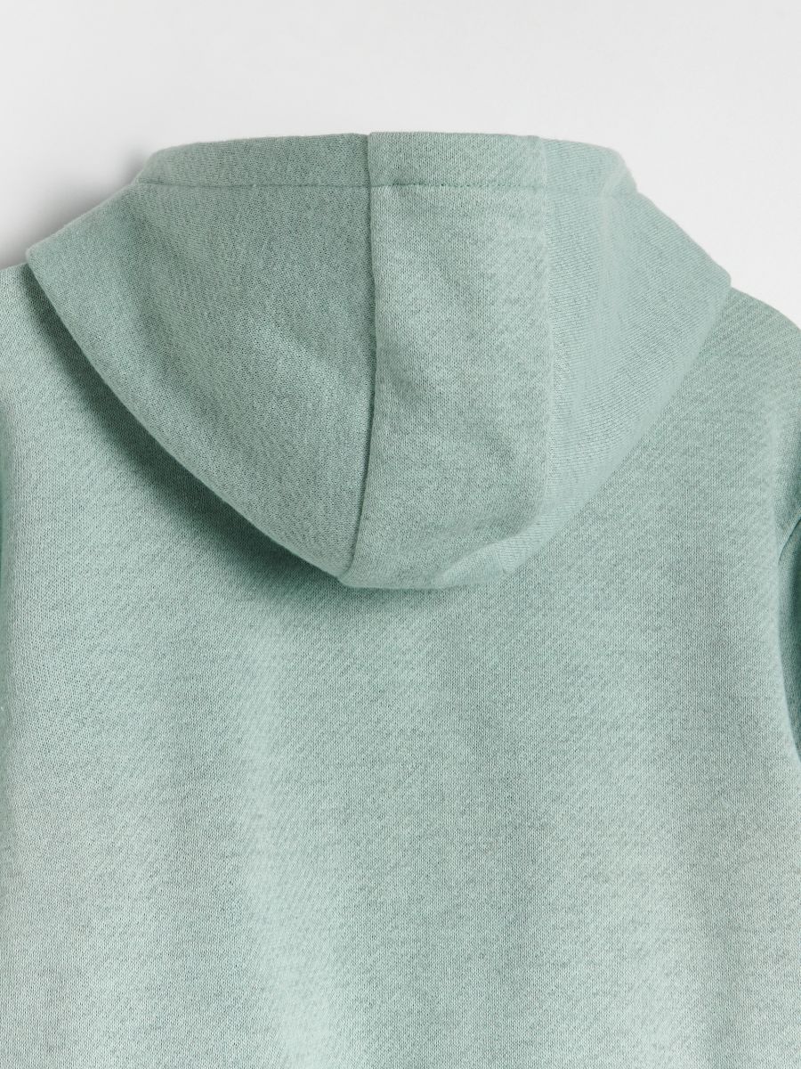 Sweat à capuche - vert pâle - RESERVED - 5