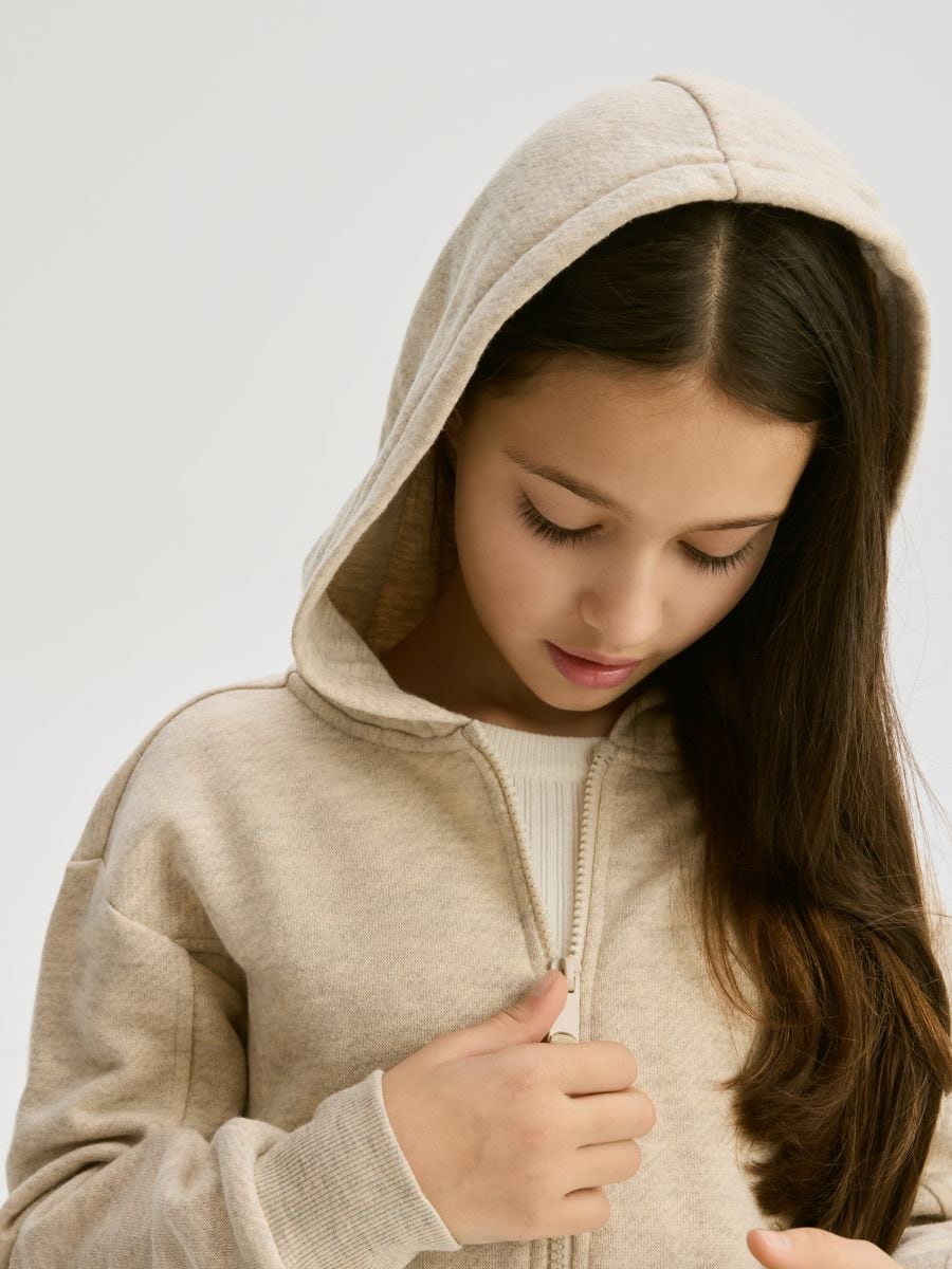 Hoodie - beige - RESERVED - 2