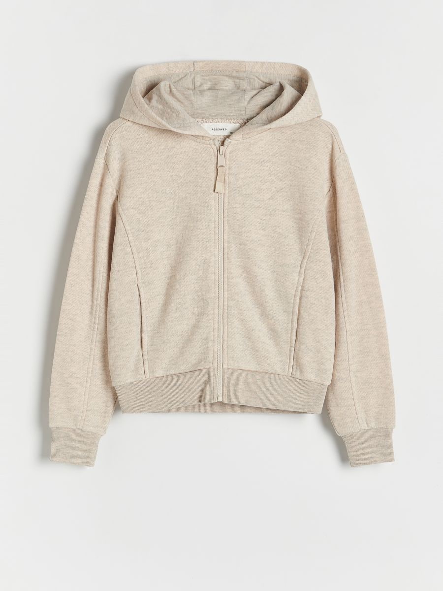 Hoodie - beige - RESERVED - 4