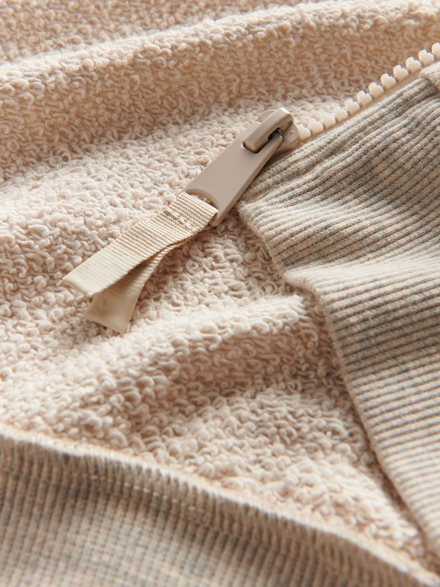 Hoodie - beige - RESERVED - 5