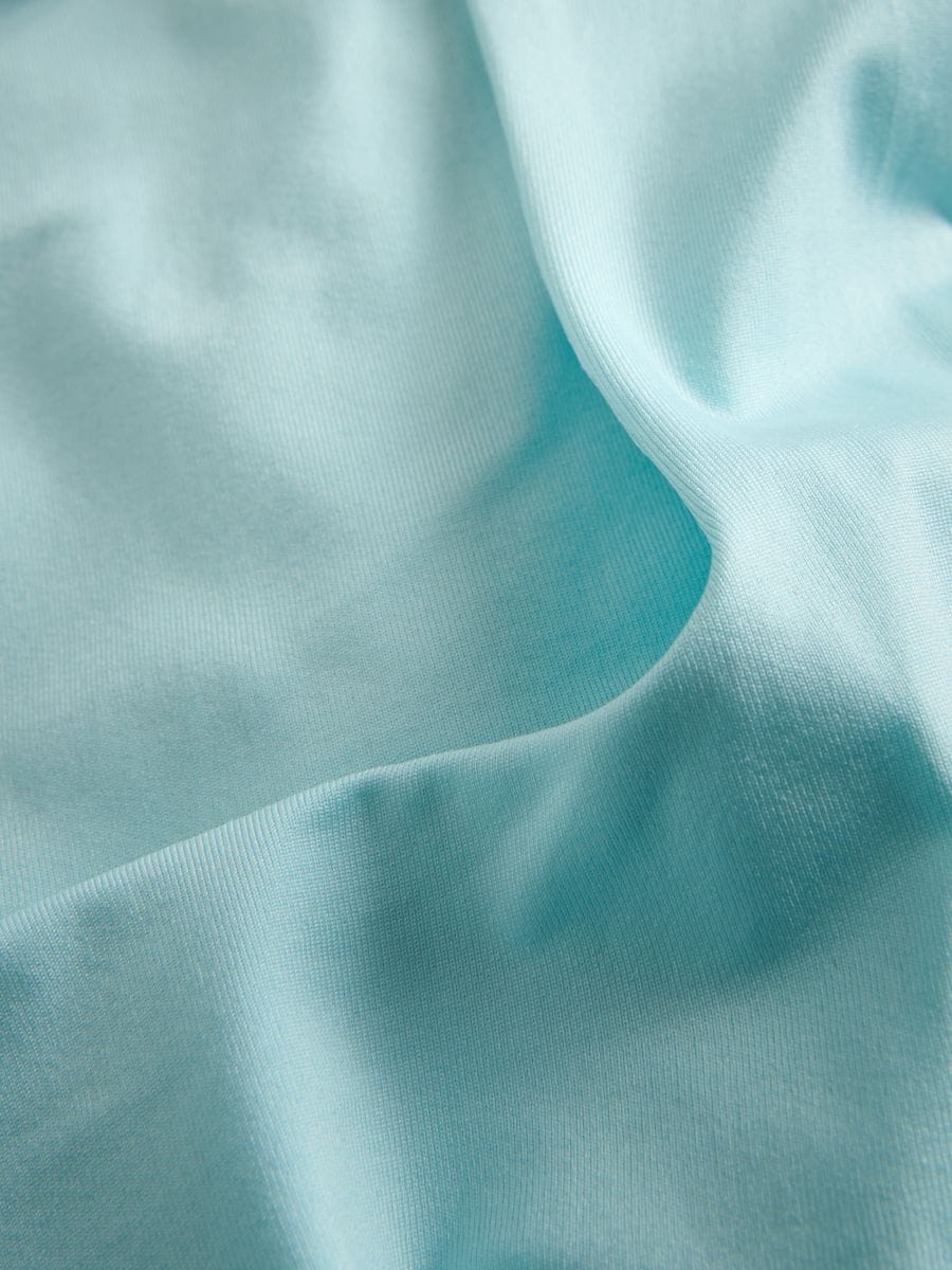 Plain bodysuit - light turquoise - RESERVED - 6