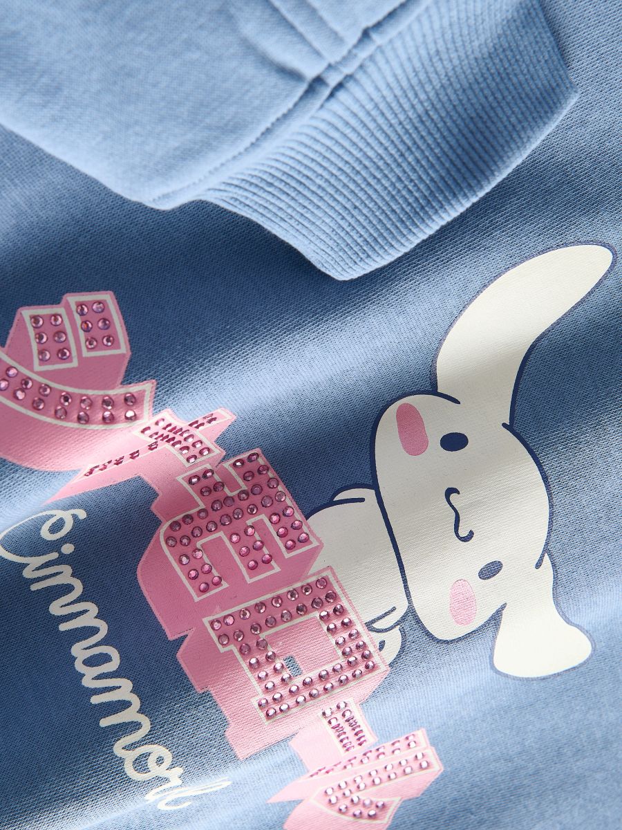 Φούτερ Cinnamoroll - ΜΠΛΕ ΠΑΛ - RESERVED - 4