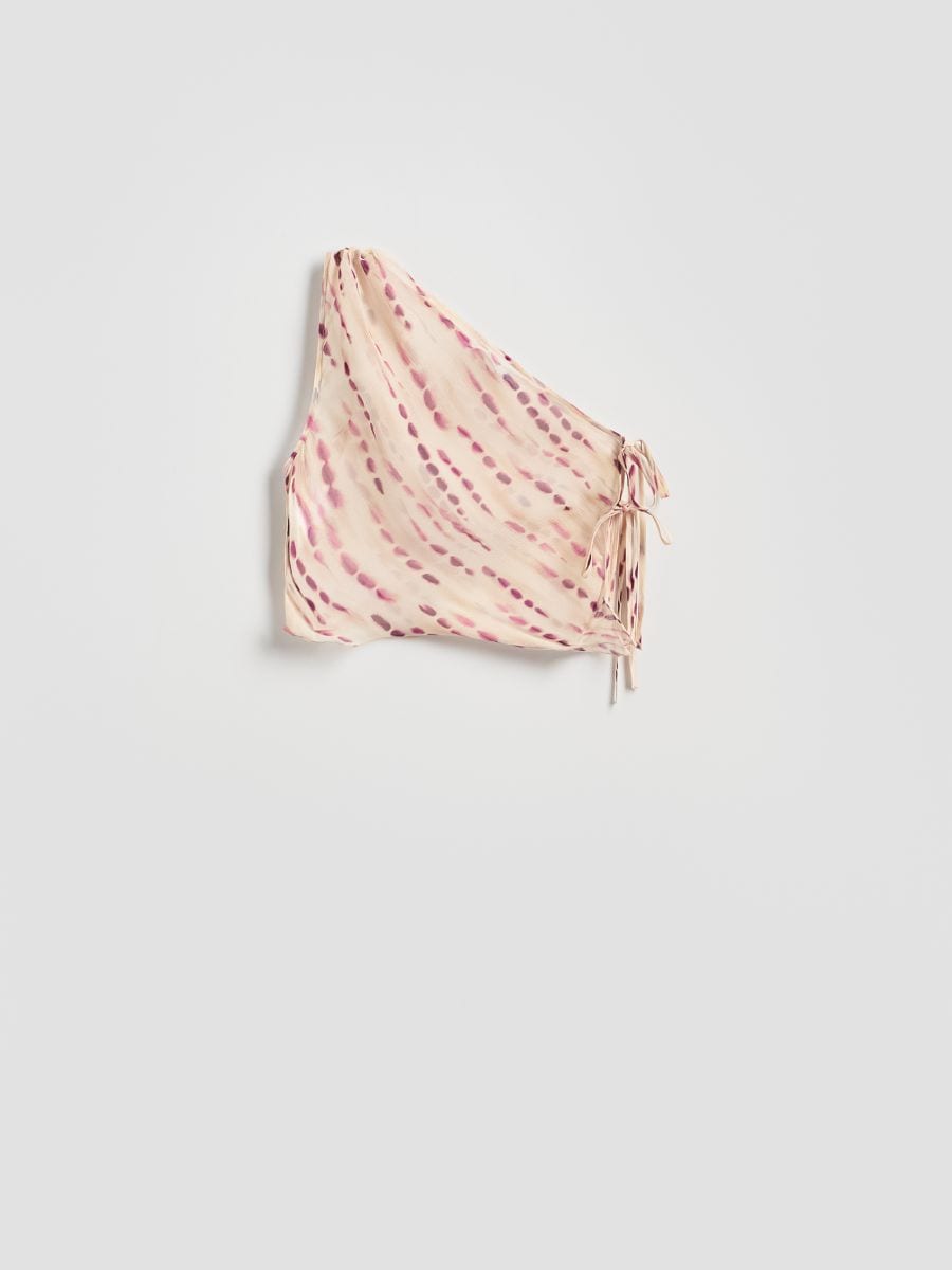 Cold-shoulder top - meerkleurig - RESERVED - 5