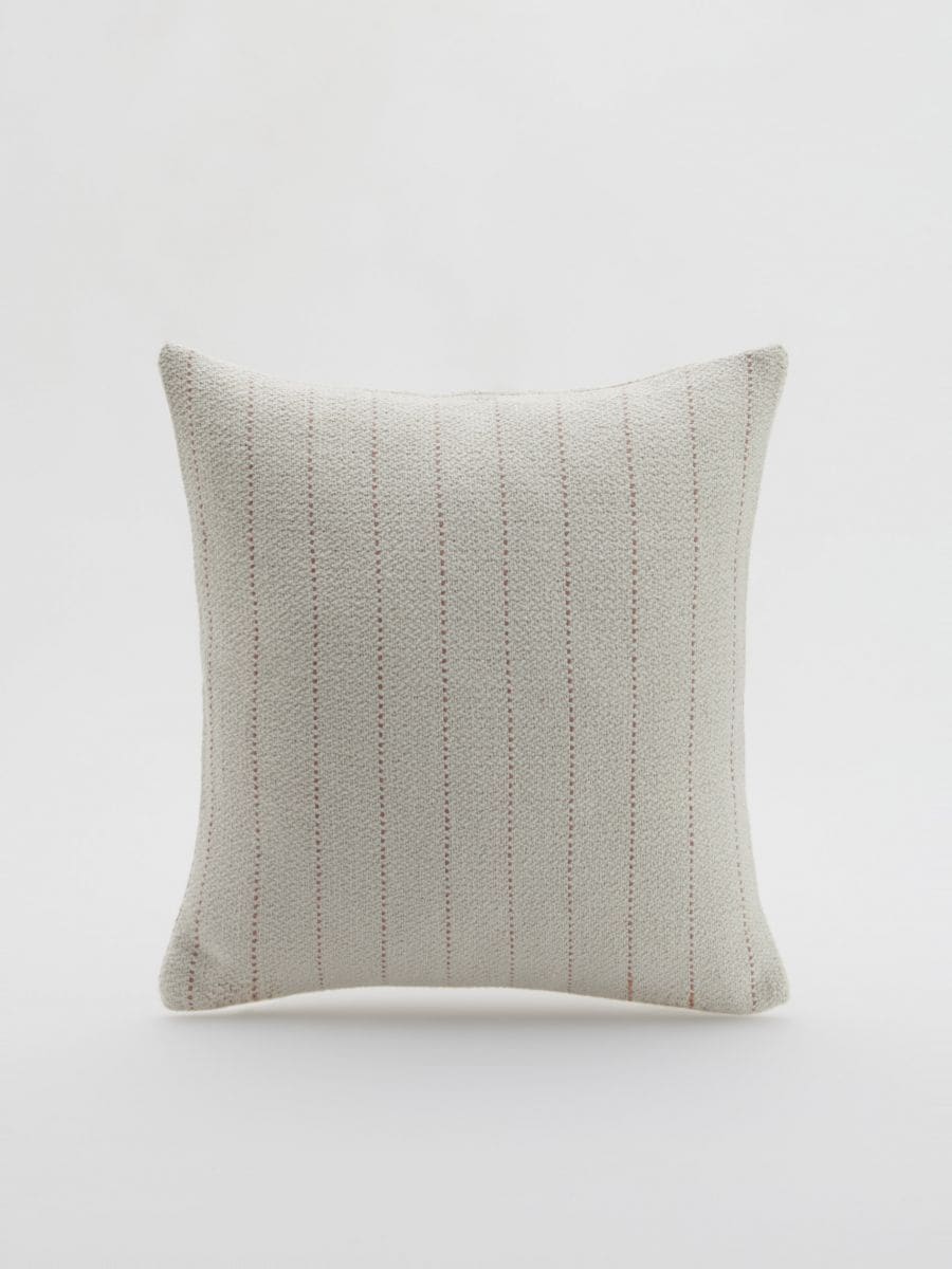 Structural fabric pillowcase - cream - RESERVED