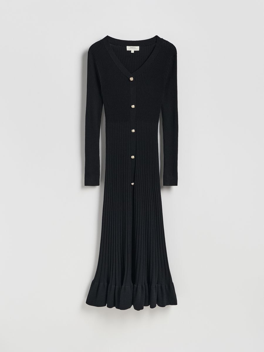 Viscose dress - black - RESERVED