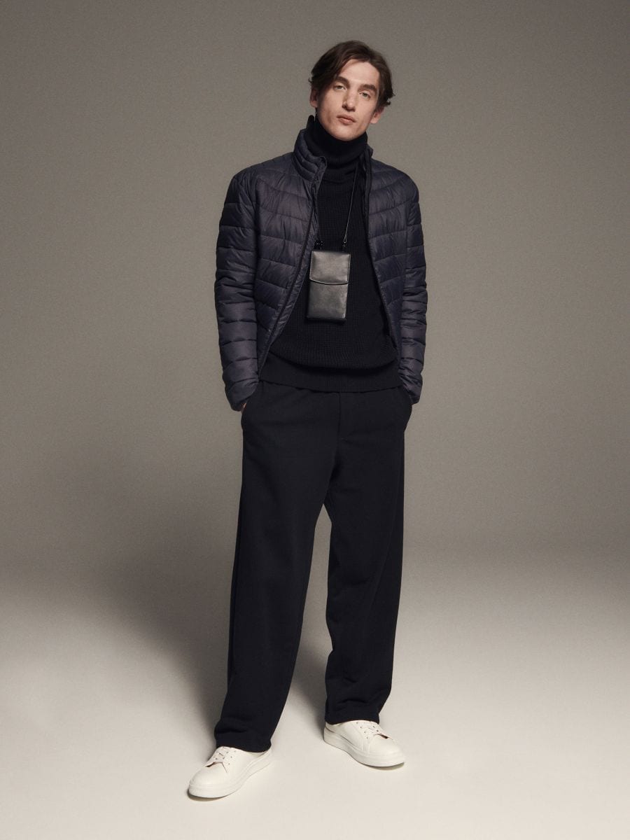 Quilted jacket - navy - RESERVED - 3