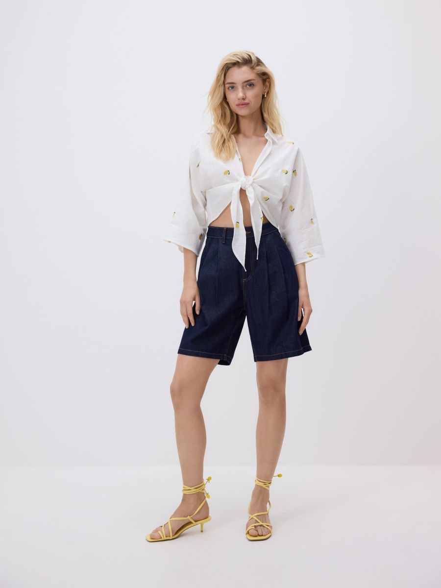 Blouse with embroidery - multicolor - RESERVED - 3