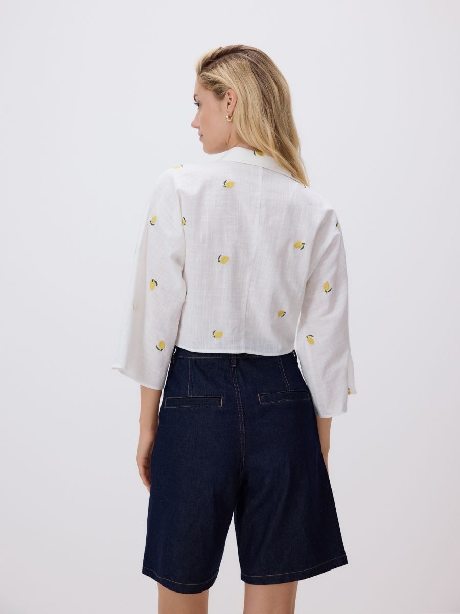 Blouse with embroidery - multicolor - RESERVED - 5