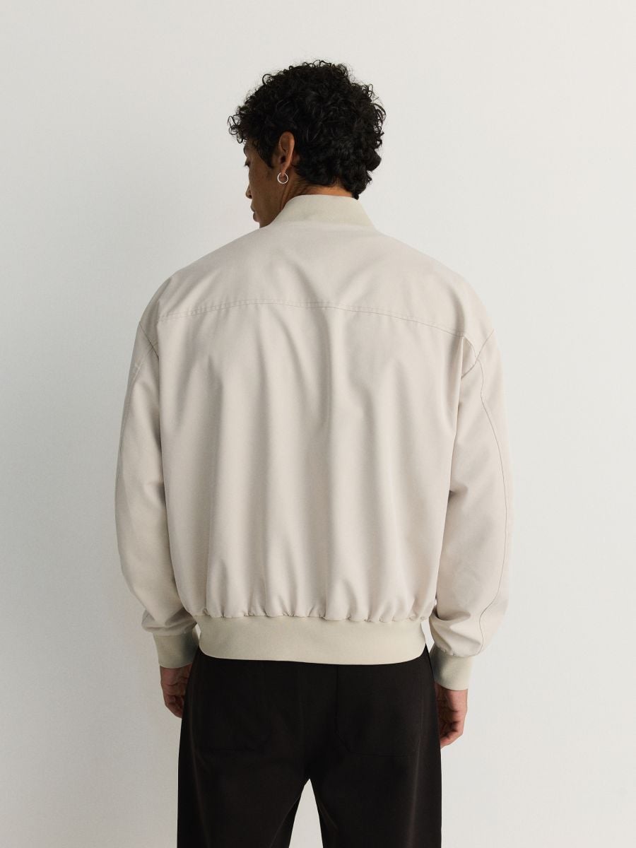 Bomber-jakk - kreemvalge - RESERVED - 4