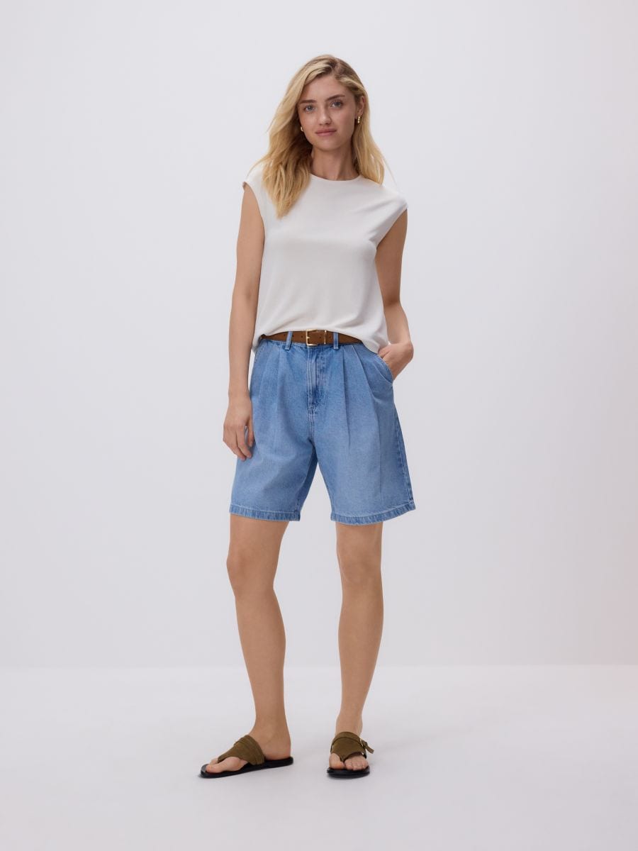 LADIES` BLOUSE - bézs - RESERVED