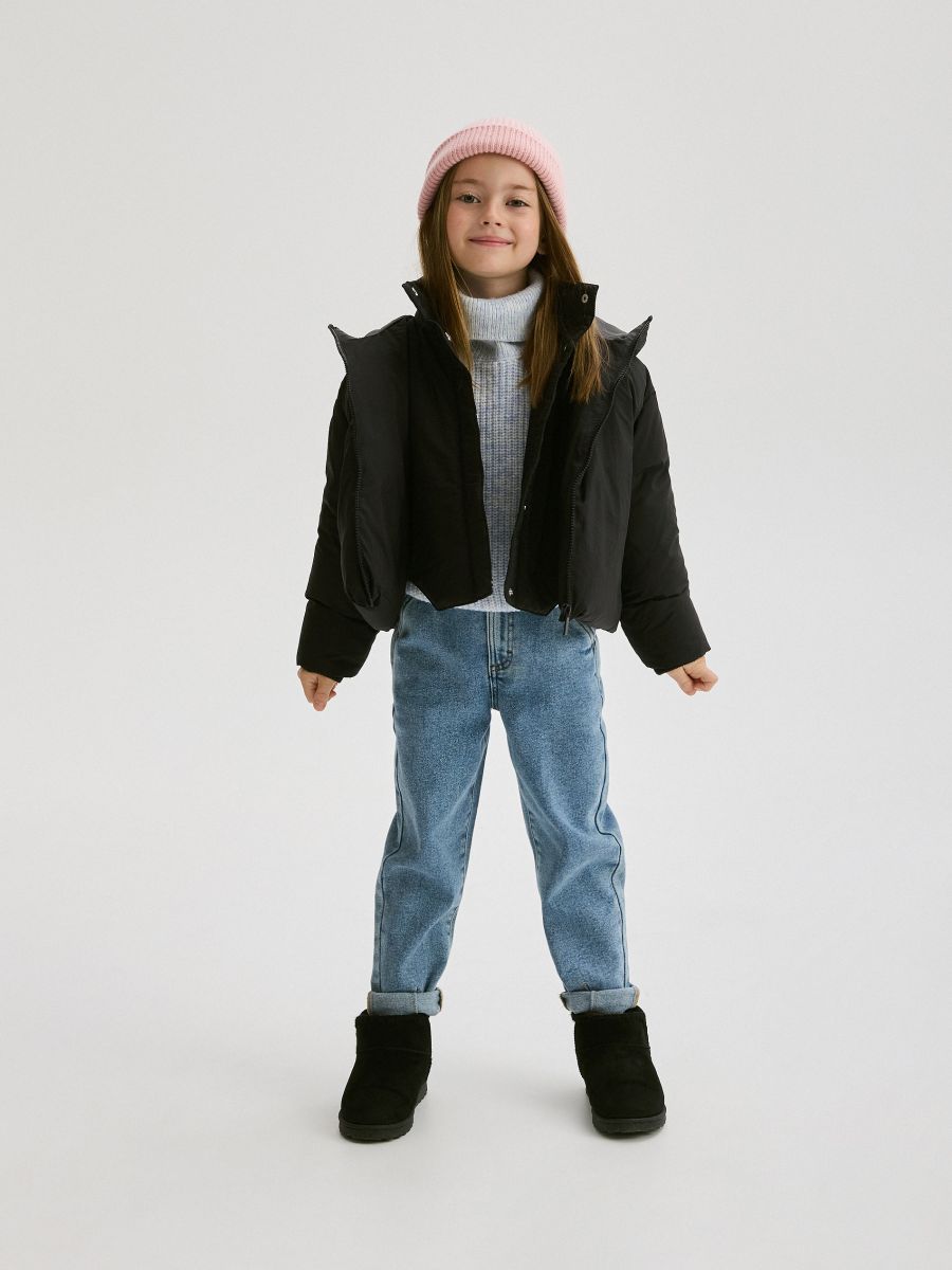 Veste simple avec isolation - Noir - RESERVED - 2