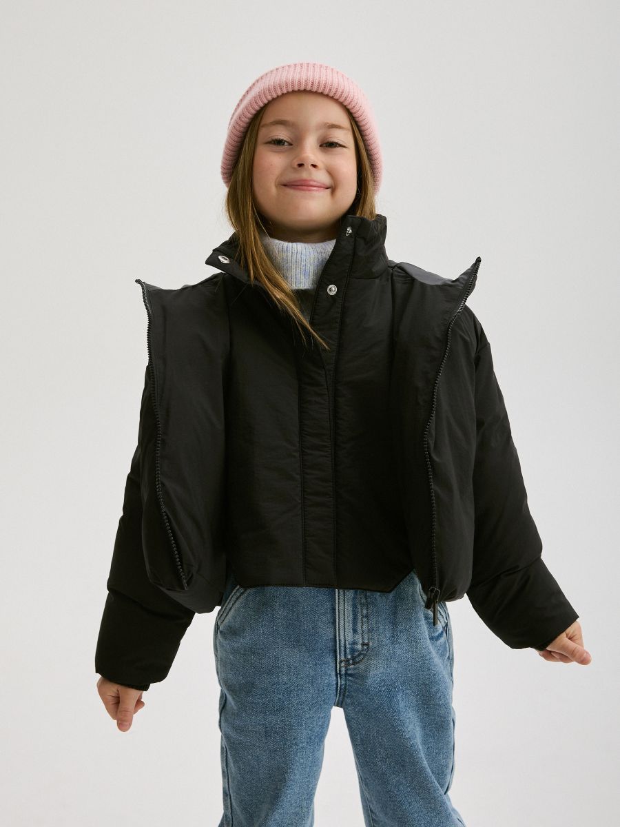 Veste simple avec isolation - Noir - RESERVED - 8