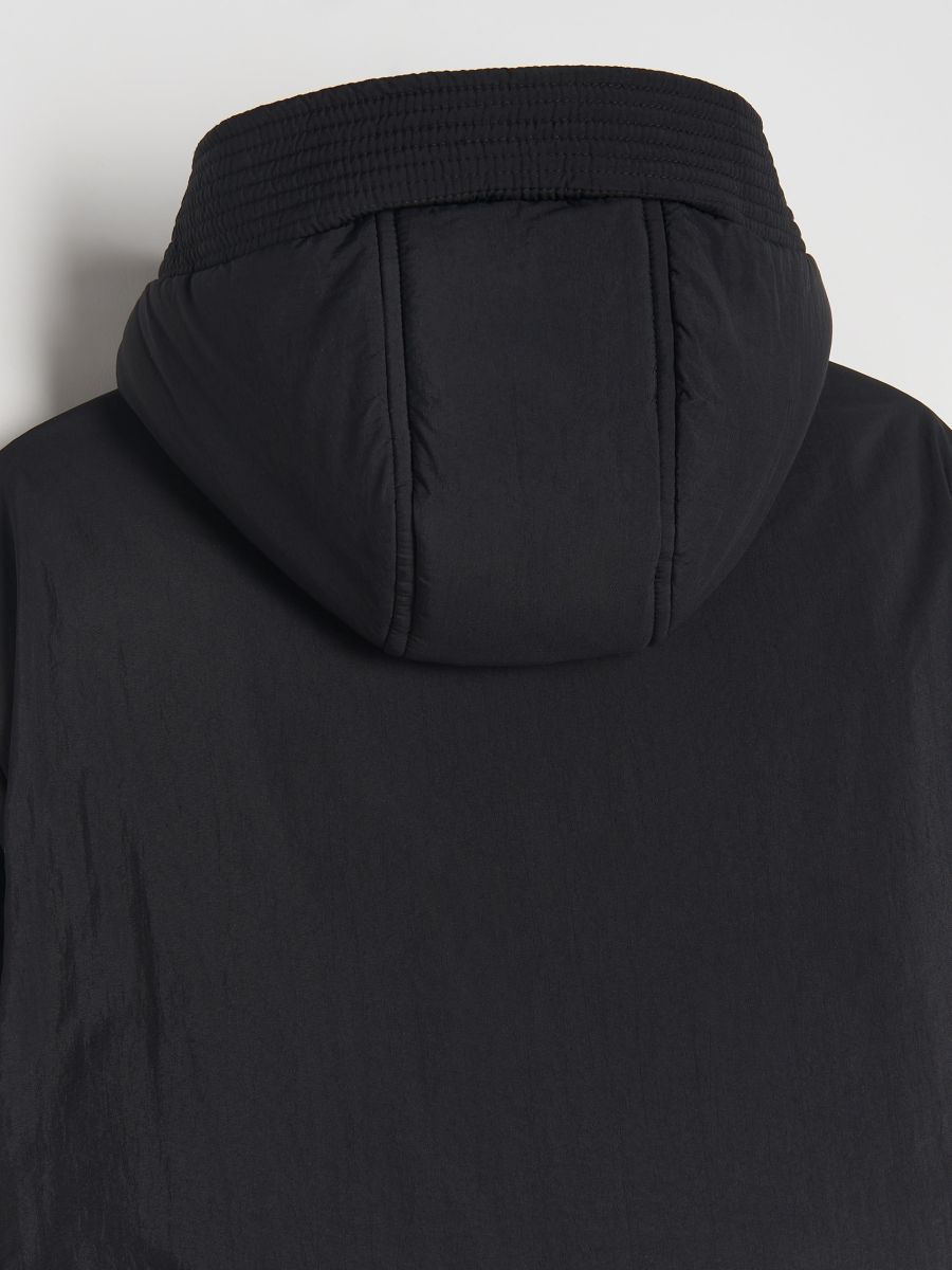 Plain down jacket - black - RESERVED - 6