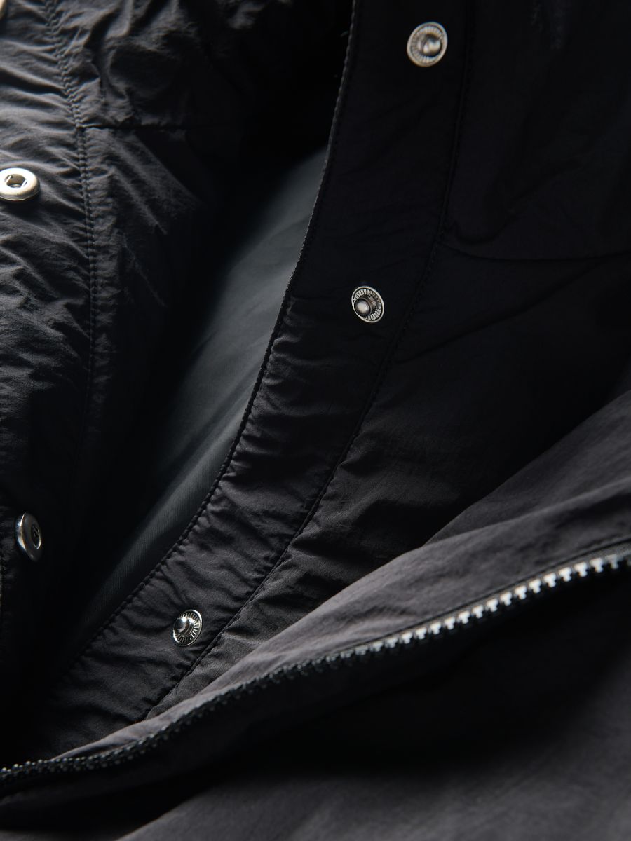 Plain down jacket - black - RESERVED - 7