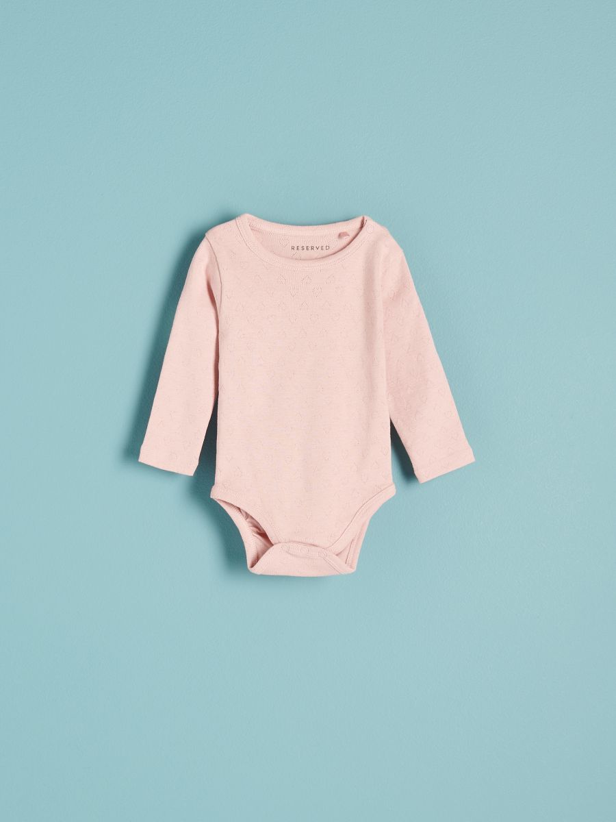 Body mit hohem Baumwollanteil im 2er-Pack - creme - RESERVED - 2