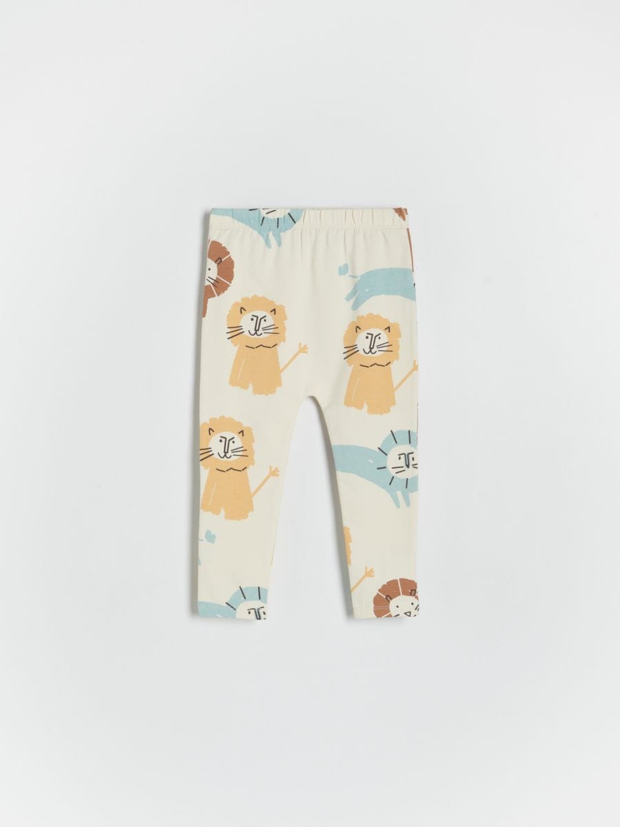 BOYS` TROUSERS - panna - RESERVED